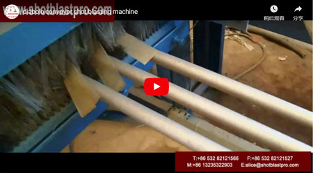 Máquina expendedora de bambú